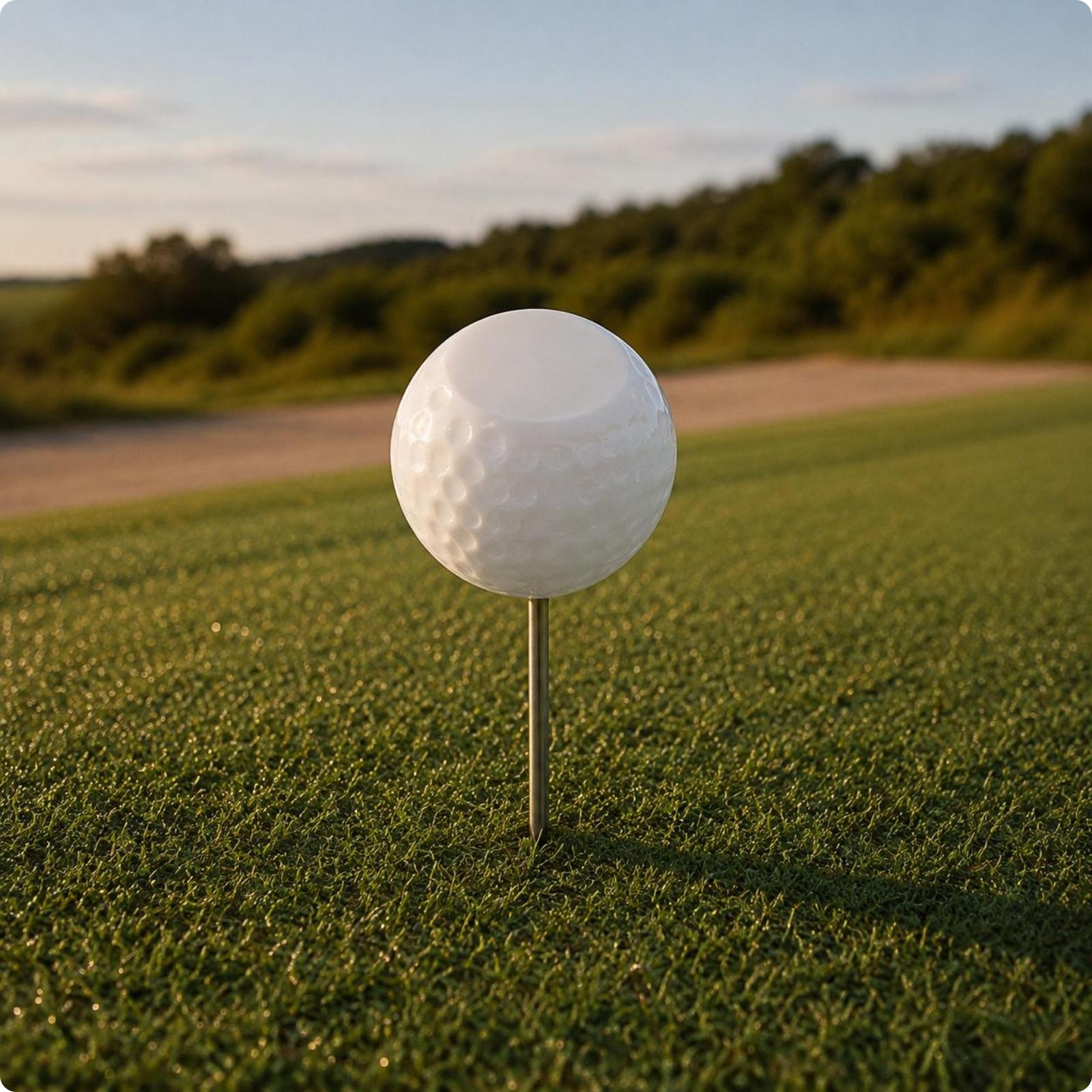 Golf Tees - Başlangıç Seviyesi Golf Topu Şeklinde İşaretleyici