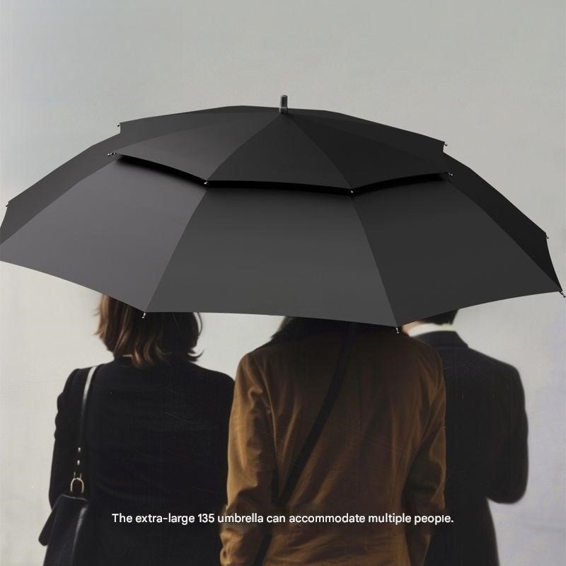 Golf Umbrella - Üst Düzey Yarı Otomatik Uzun Saplı