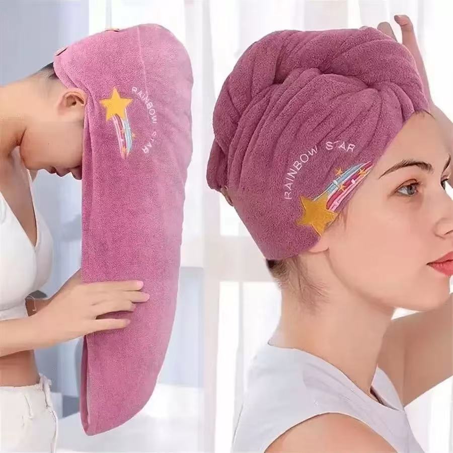 Golf Towel - 1 adet hızlı kuruyan saç bonesi