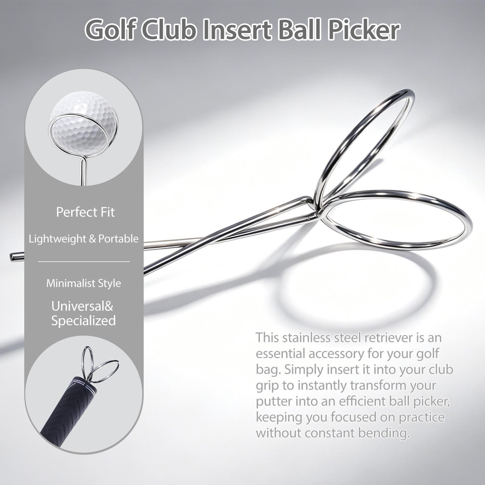 Golf Putter - Golf Topu Alıcısı Taşınabilir Takılabilir Tip