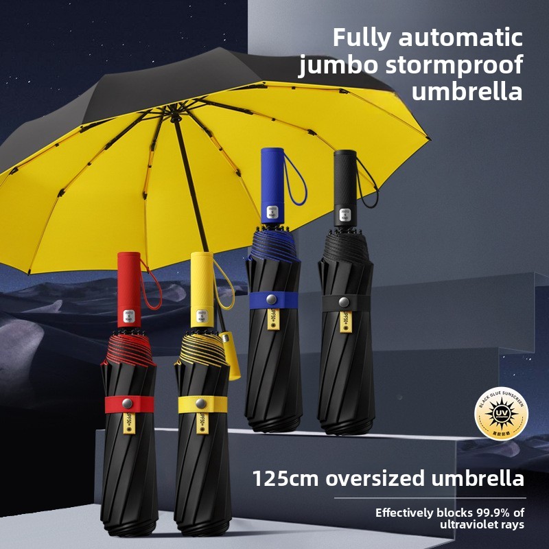 125CM Üç Katlı Çift Katmanlı Ç - Golf Umbrella Large incelemesi ve fiyatı