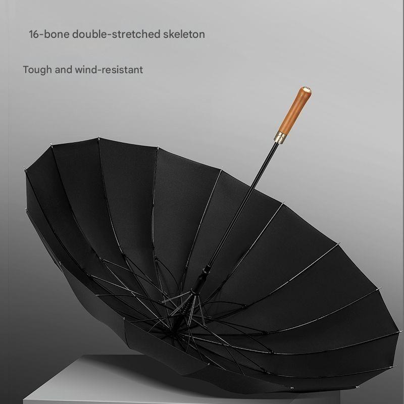 Otomatik Ahşap Saplı Şemsiye 1 - Golf Umbrella incelemesi ve fiyatı