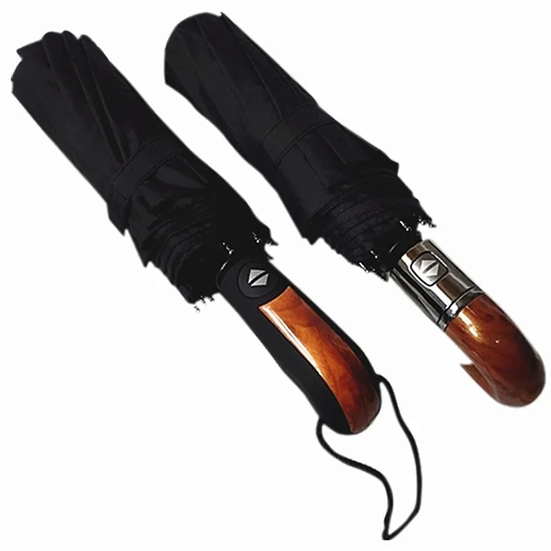 Lüks Ters Şemsiye Erkek Ahşap  - Golf Umbrella Large incelemesi ve fiyatı