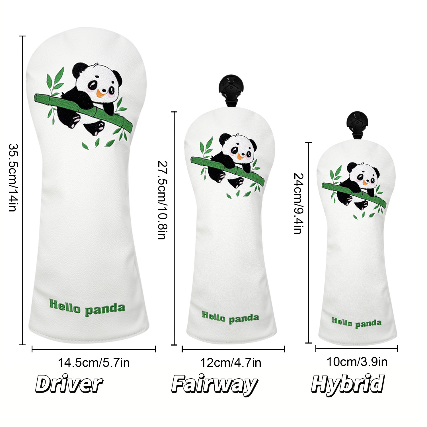 Vintage PU Deri Sevimli Panda  - Golf Driver incelemesi ve fiyatı